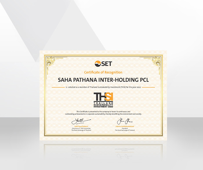 Thailand Sustainability Investment (THSI) 2022