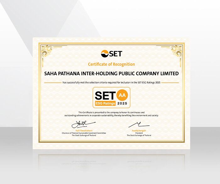 SET ESG Ratings 2025